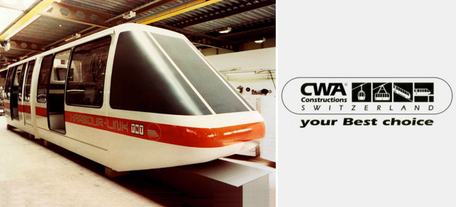 Frontpartie für CWA - Monorail